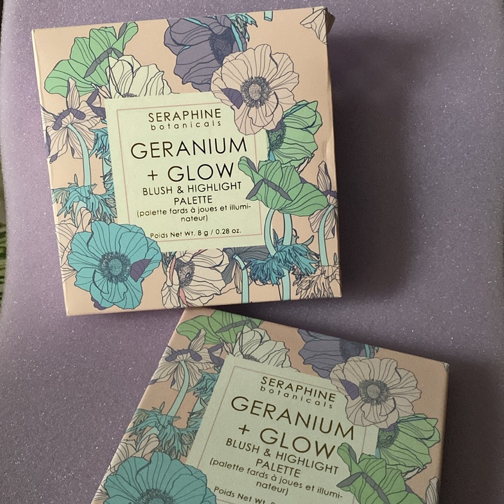 HOST PICK! SERAPHINE BOTANICALS Blush & Highlight Palette (Heliopink)